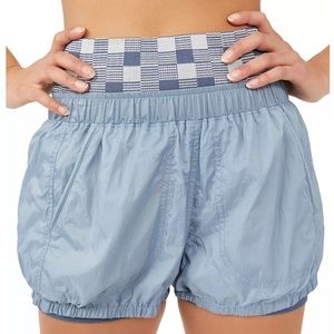 FP Movement By Free People Women's Sunshine Bubble Hem Shorts Blue
